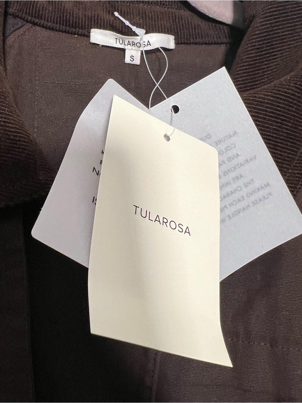 Tularosa Riley Waxed Canvas Barn Jacket in Espresso Brown - Picture 11 of 11
